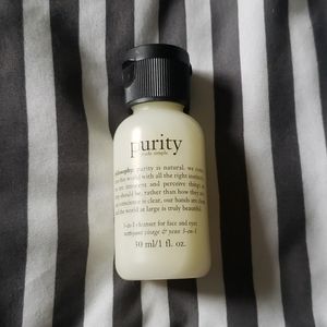 NWT Philosophy 3-in-1 cleanser for face and eyes